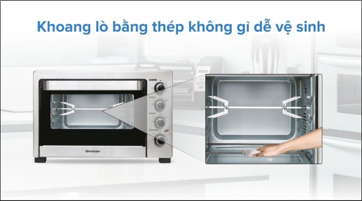 Cấu hình tạo lò vi sóng và lò nướng