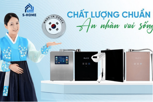 Dòng sản phẩm máy lọc nước kiềm ion Hàn Quốc