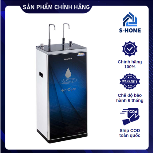 Mặt trái Máy lọc nước Sanaky VH-4202VD