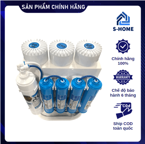 Hình ảnh bên trên Máy lọc nước Karofi S-S038 8 lõi