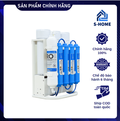 Hình ảnh bên trái Máy lọc nước Karofi S-S038 8 lõi