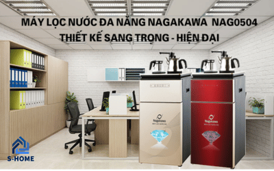 Bình lọc nước nóng lạnh Nagakawa