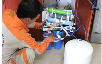 Sửa máy lọc nước bị air khí