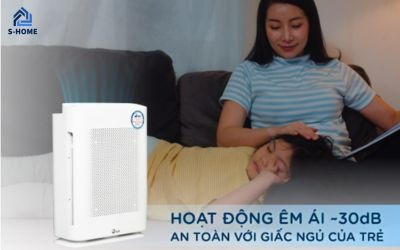 máy lọc không khí với độ ồn thấp