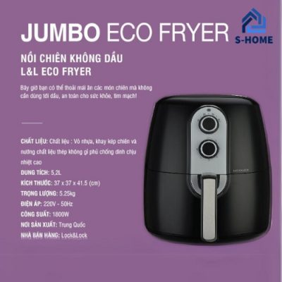 nồi chiên không dầu jumbo 1