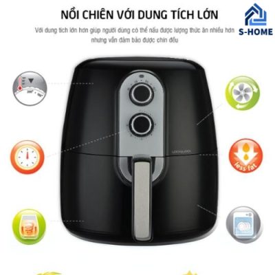 nồi chiên không dầu jumbo 3