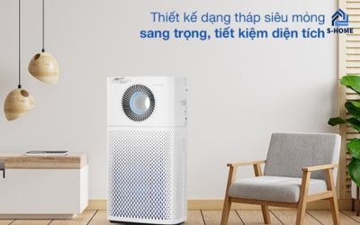 Thiết kế hiện đại và tiện dụng của máy lọc không khí