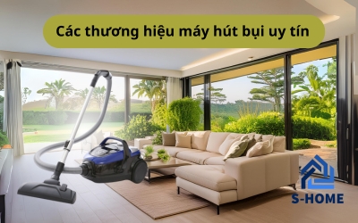 các thương hiệu máy hút bụi cầm tay uy tín