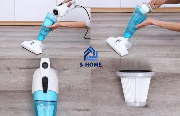 Máy hút bụi Midea sử dụng bộ lọc HEPA