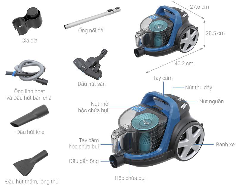 Phụ Kiện Máy Hút Bụt Philips